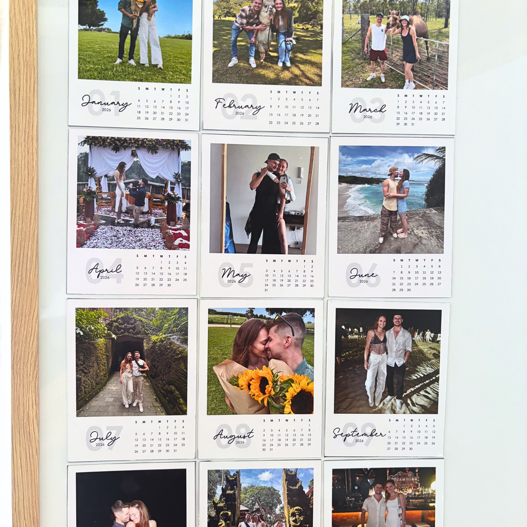 Magnetic Photo Calendar