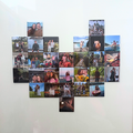 28 Photo Magnets - Heart Set 🤍